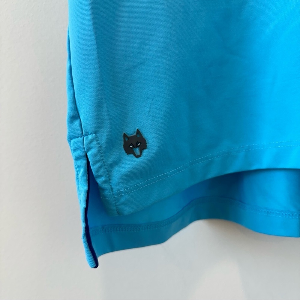 Greyson Golf Polo Short Sleeve Shirt River Club Atlanta Blue Mens Size Medium - Picture 5 of 13